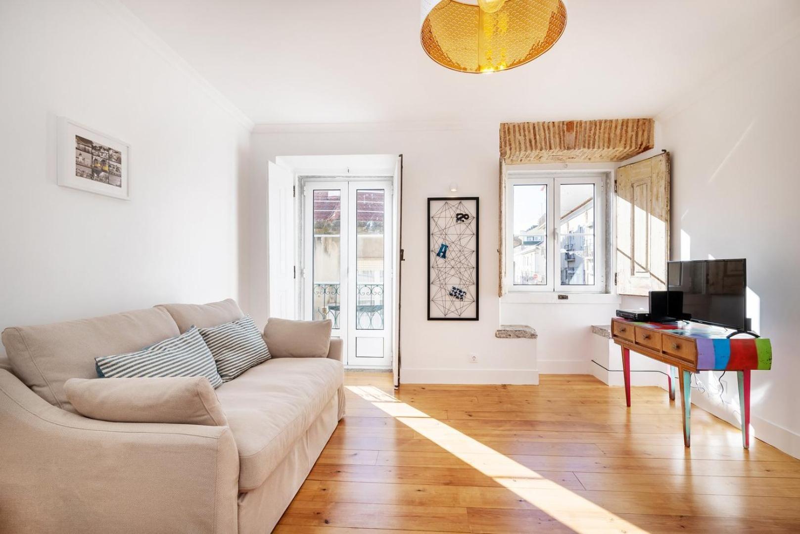 Apartment Guestready - Sunny And Chic Flat Fits 4 In Santos Lissabon